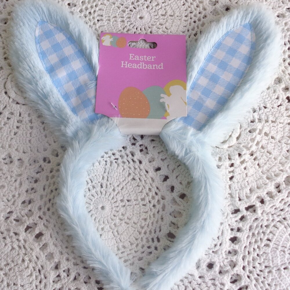 Childs Plush Easter Bunny Ears Headbands Pair Dan Dee & Light Up NWT - Picture 5 of 7